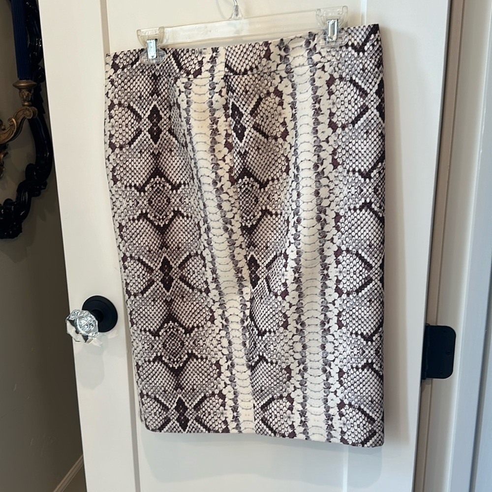 J.Crew Python Beautiful Skirt - image 1